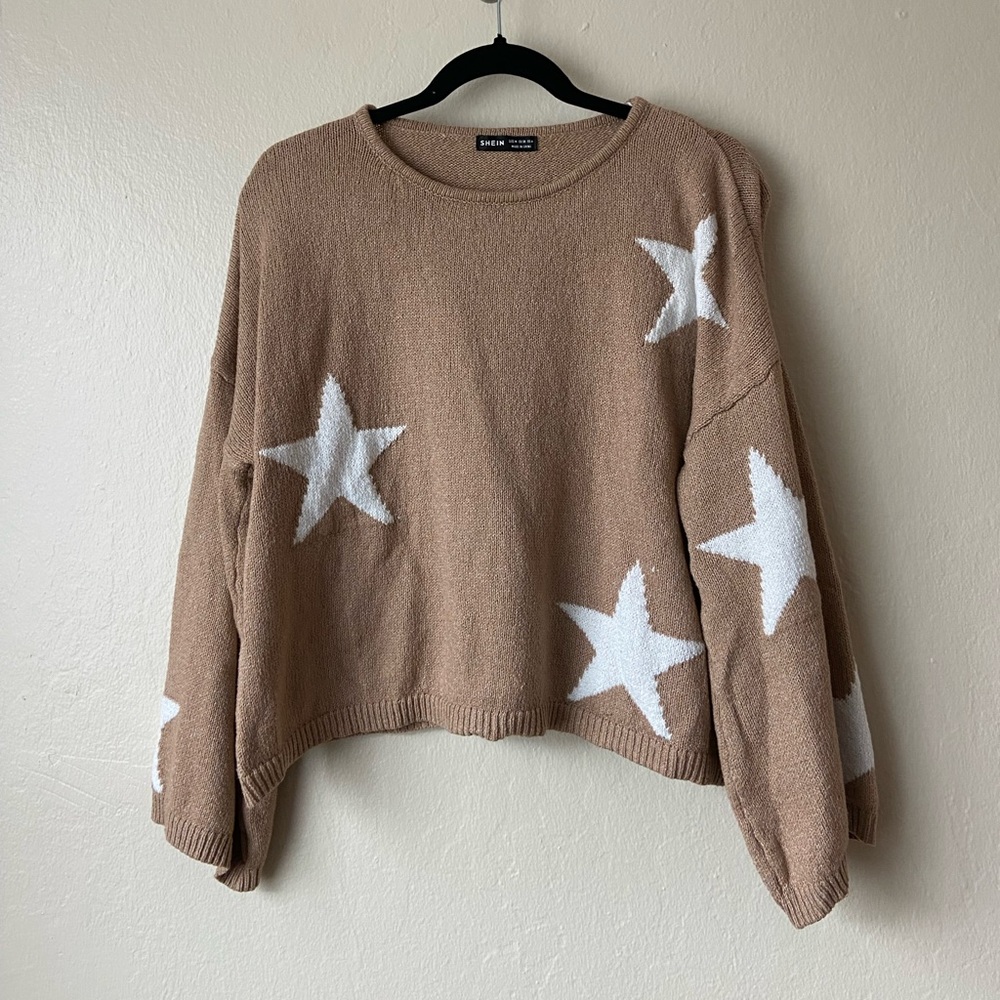 Star Beige Long Sleeve